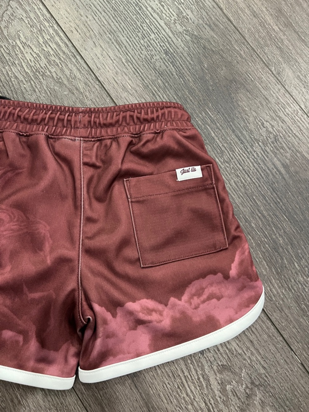 Kith kids Pegasus Jordon soccer short - magma color - Picture 3 of 4